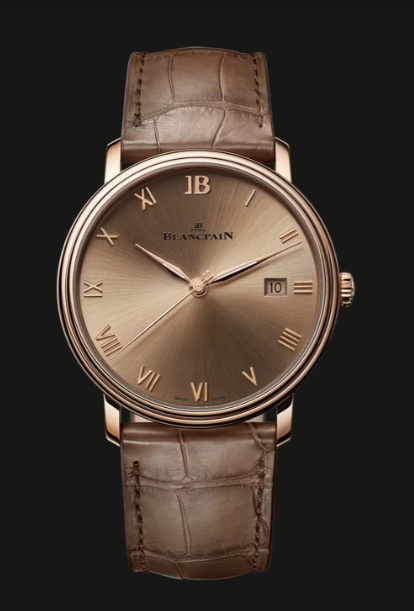 Review Blancpain Villeret Extraplate Replica Watch 6651N 3646 55B